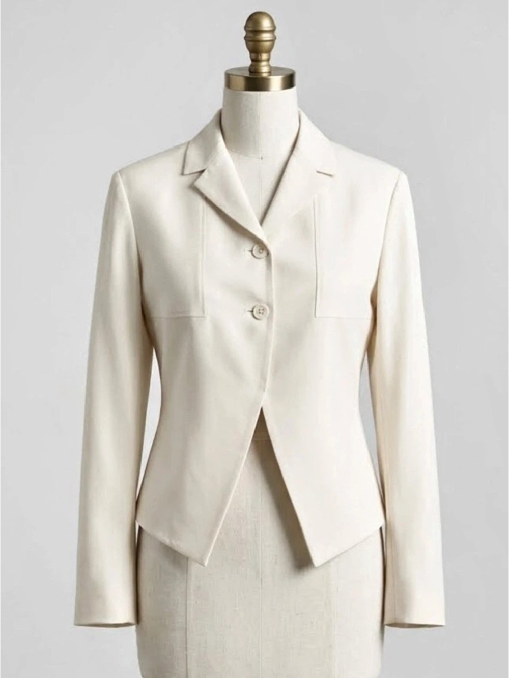 GIGLI White Blazer Size 44 #15